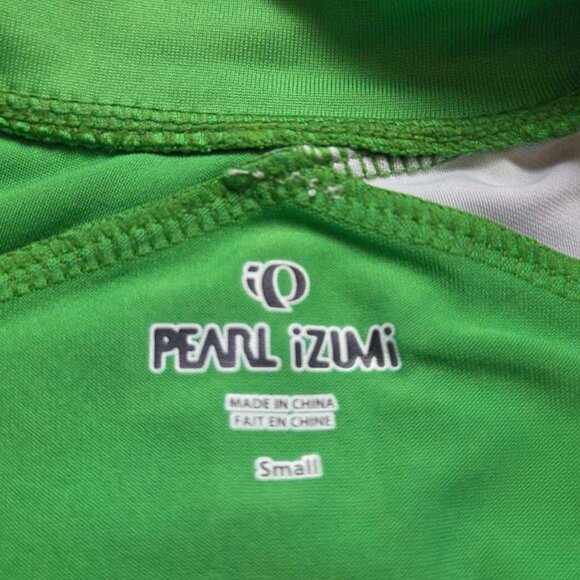 New men's S Pearl Izumi Launch cycling jersey in Green - Picture 5 of 12